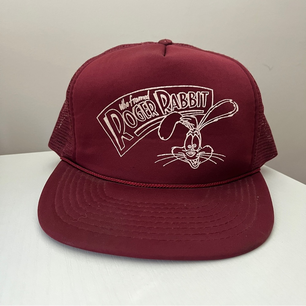 Vintage Who Framed Roger Rabbit Trucker Hat